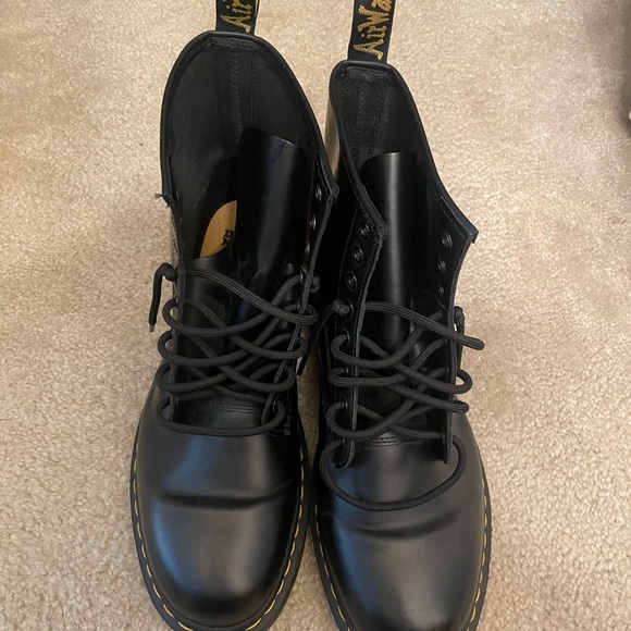 1460 WOMEN'S SMOOTH LEATHER LACE UP BOOTS LIGHTLY WORN - Picture 6 of 6